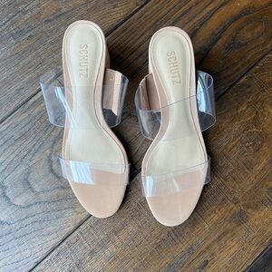 Women’s SCHUTZ sandal block heels